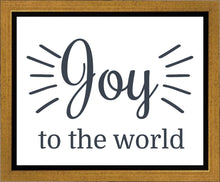Load image into Gallery viewer, Joy to The World Gallery Wrap