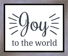 Load image into Gallery viewer, Joy to The World Gallery Wrap