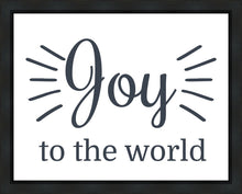 Load image into Gallery viewer, Joy to The World Gallery Wrap