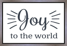 Load image into Gallery viewer, Joy to The World Gallery Wrap