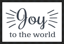 Load image into Gallery viewer, Joy to The World Gallery Wrap