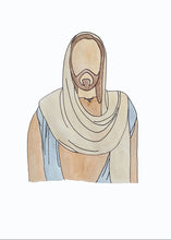 Load image into Gallery viewer, Jesus Watercolor