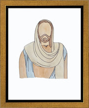 Load image into Gallery viewer, Jesus Watercolor Gallery Wrap