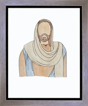 Load image into Gallery viewer, Jesus Watercolor Gallery Wrap