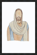 Load image into Gallery viewer, Jesus Watercolor Gallery Wrap
