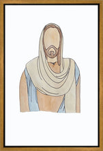 Load image into Gallery viewer, Jesus Watercolor Gallery Wrap