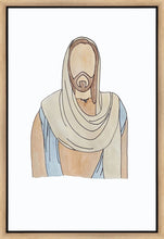 Load image into Gallery viewer, Jesus Watercolor Gallery Wrap