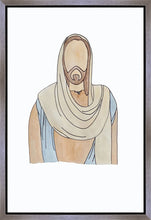 Load image into Gallery viewer, Jesus Watercolor Gallery Wrap