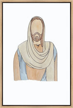 Load image into Gallery viewer, Jesus Watercolor Gallery Wrap