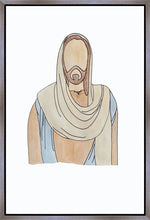 Load image into Gallery viewer, Jesus Watercolor Gallery Wrap