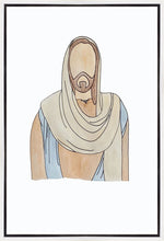 Load image into Gallery viewer, Jesus Watercolor Gallery Wrap