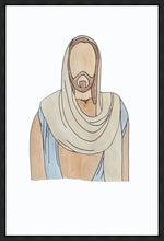 Load image into Gallery viewer, Jesus Watercolor Gallery Wrap