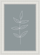 Load image into Gallery viewer, Minimalist Leaves Blue