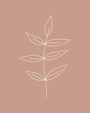 Load image into Gallery viewer, Minimalist Leaves Pink