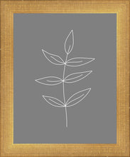 Load image into Gallery viewer, Minimalist Leaves Gray
