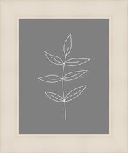 Load image into Gallery viewer, Minimalist Leaves Gray