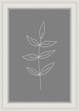 Load image into Gallery viewer, Minimalist Leaves Gray