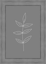Load image into Gallery viewer, Minimalist Leaves Gray