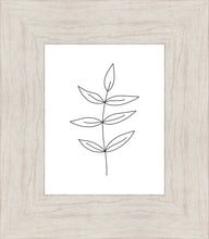 Load image into Gallery viewer, Minimalist Leaves White