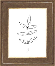 Load image into Gallery viewer, Minimalist Leaves White