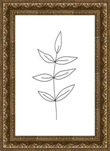 Load image into Gallery viewer, Minimalist Leaves White