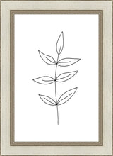 Load image into Gallery viewer, Minimalist Leaves White
