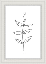Load image into Gallery viewer, Minimalist Leaves White