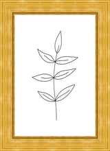 Load image into Gallery viewer, Minimalist Leaves White