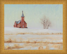 Load image into Gallery viewer, Three Trees and a Church