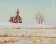 Load image into Gallery viewer, Three Trees and a Church