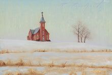 Load image into Gallery viewer, Three Trees and a Church