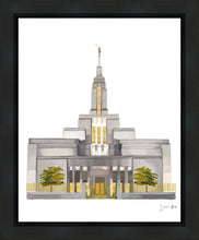 Load image into Gallery viewer, Sacred Spaces Draper Utah Temple Gallery Wrap