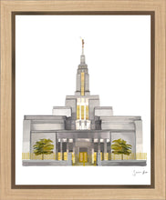 Load image into Gallery viewer, Sacred Spaces Draper Utah Temple Gallery Wrap