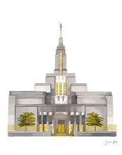 Load image into Gallery viewer, Sacred Spaces Draper Utah Temple Gallery Wrap