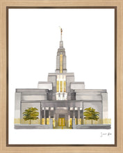 Load image into Gallery viewer, Sacred Spaces Draper Utah Temple Gallery Wrap