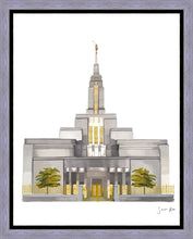 Load image into Gallery viewer, Sacred Spaces Draper Utah Temple Gallery Wrap