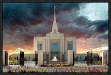 Load image into Gallery viewer, Ogden Temple Refuge from the Storm