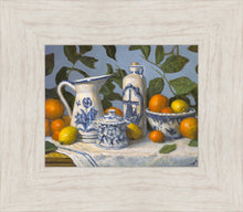 Load image into Gallery viewer, Delft and Citrus Still Life