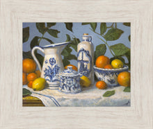 Load image into Gallery viewer, Delft and Citrus Still Life