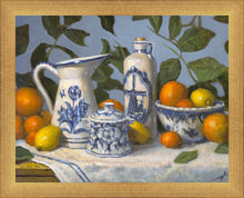 Load image into Gallery viewer, Delft and Citrus Still Life