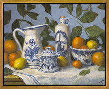 Load image into Gallery viewer, Delft and Citrus Still Life