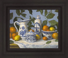 Load image into Gallery viewer, Delft and Citrus Still Life