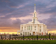 Load image into Gallery viewer, Payson Temple Storm Breaks