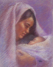 Load image into Gallery viewer, Mary & Jesus Pastel