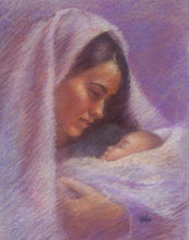Load image into Gallery viewer, Mary & Jesus Pastel