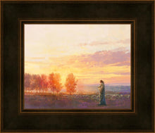 Load image into Gallery viewer, Eventide is a painting that depicts Jesus Christ watching over His flock - Yongsung Kim | Havenlight | Christian Artwork