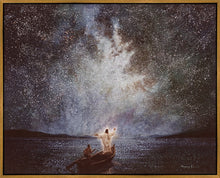 Load image into Gallery viewer, Calm and Stars Large Wall Art