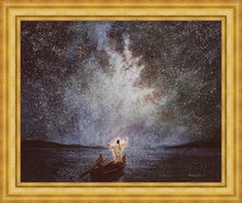 Load image into Gallery viewer, Calm and Stars Large Wall Art