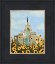 Load image into Gallery viewer, Kyiv Temple with Sunflowers