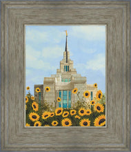 Load image into Gallery viewer, Kyiv Temple with Sunflowers